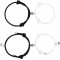Couple Magnetic Bracelet Set Mutual Attraction Rope Braided Charm Pendants Bracelet Couple Gift Jewelry Set For Women Men